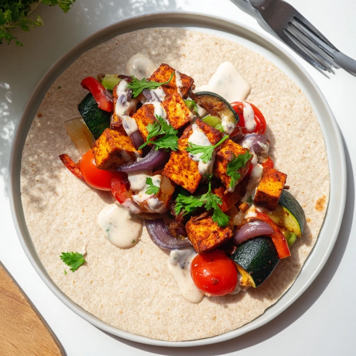 Delicious Vegan Viral Recipe re-make served in warm pita, bursting with flavor and nutrients.