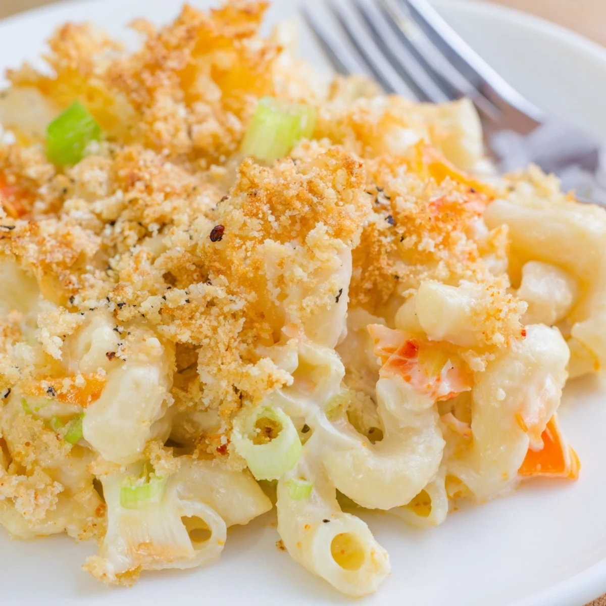 Spicy Kimchi Mac Cheese