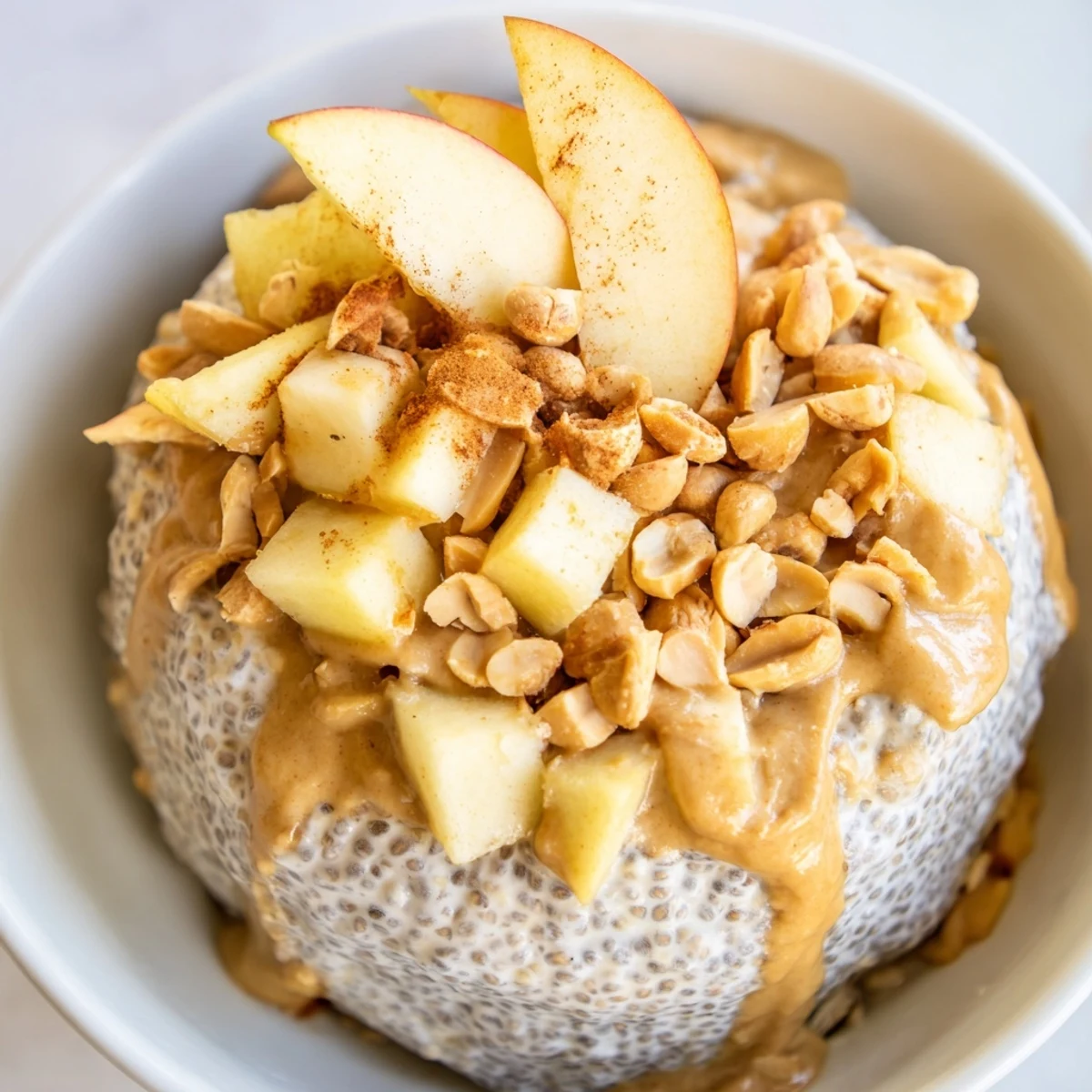 Apple Chia Pudding Peanut