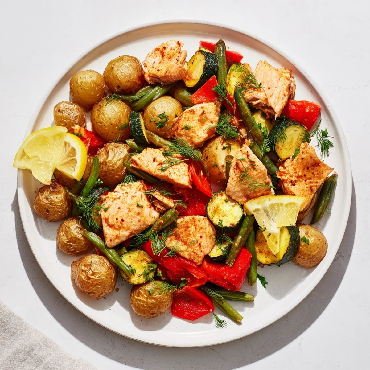 Salmon Potato Skillet