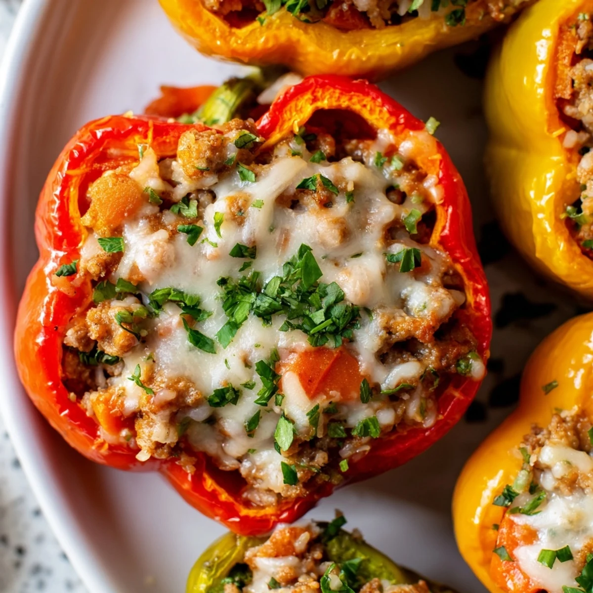 Stuffed Peppers Ground Turkey