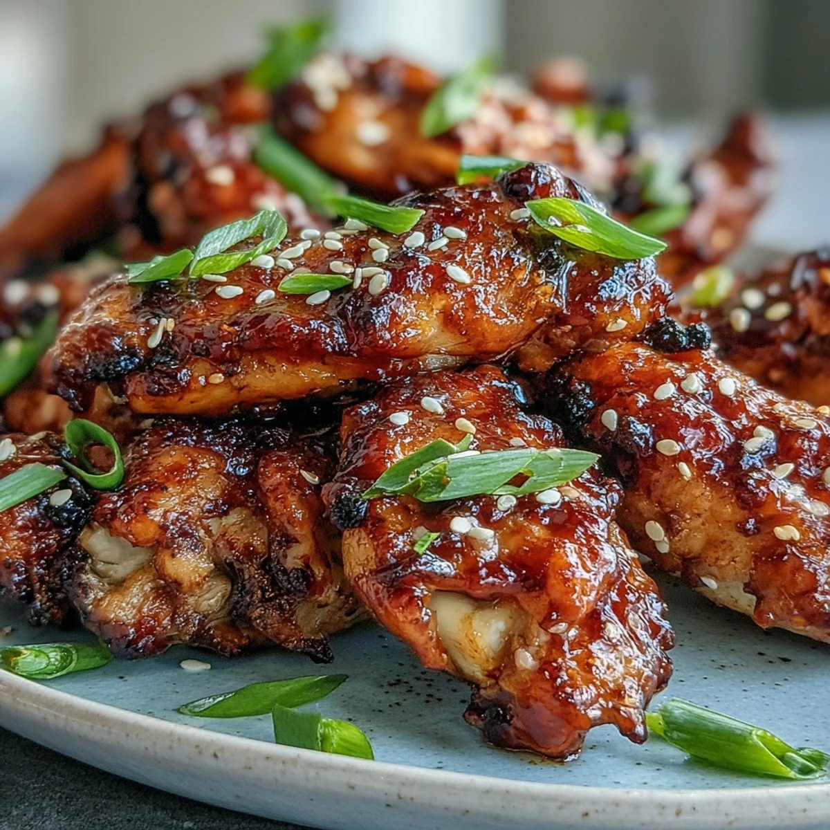 A close-up of Coca Cola Chicken Wings highlights sticky glaze dripping from crispy skin, paired with fluffy steamed rice.