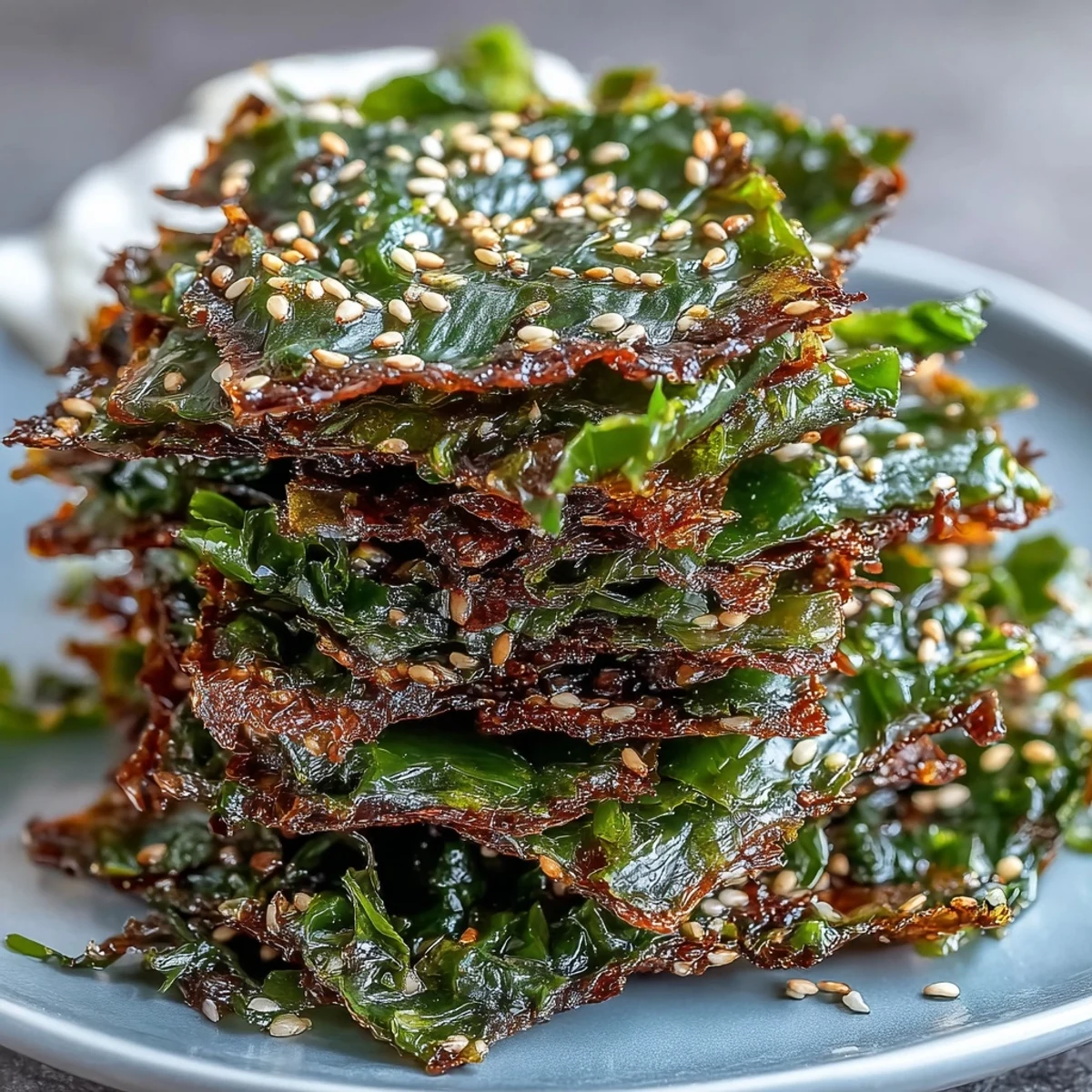 Irresistible Seaweed Snack Chips
