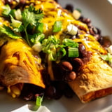 Cheesy Bean Enchiladas