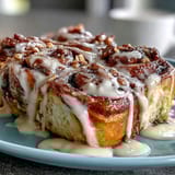 Cinnamon Roll Pancake Casserole