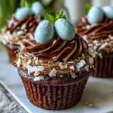 Easter Nest Cupcakes