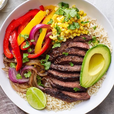 BBQ Steak Fajita Bowl