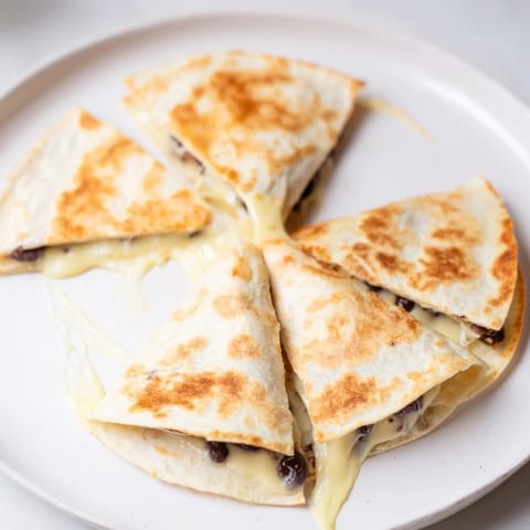 Bean Cheese Quesadillas
