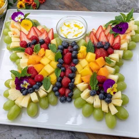 Butterfly Garden Fruit Board #204