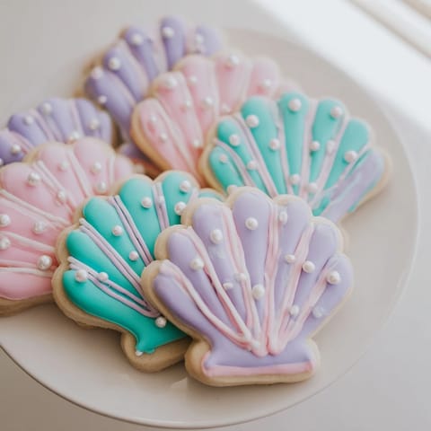 Seashell Sweets Sugar Cookies #218