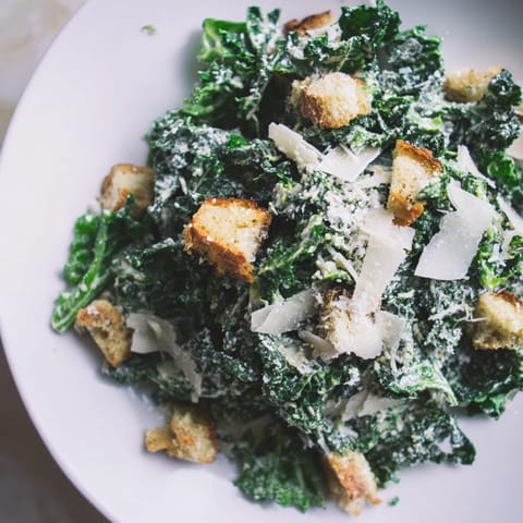 Kale Caesar Salad