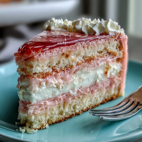 Spring Ombre Cake Pink Yellow