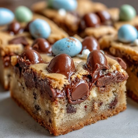Peanut Butter Easter Egg Bars