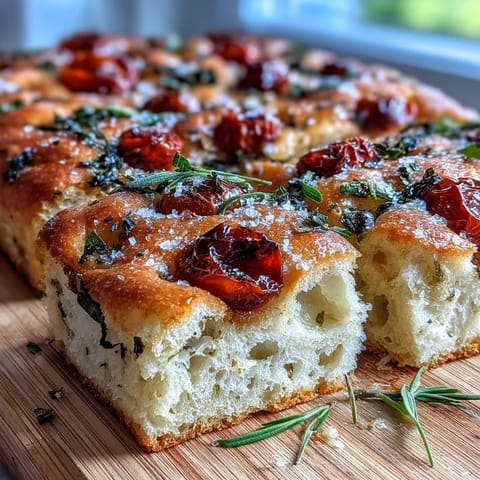 Spring Herb Focaccia