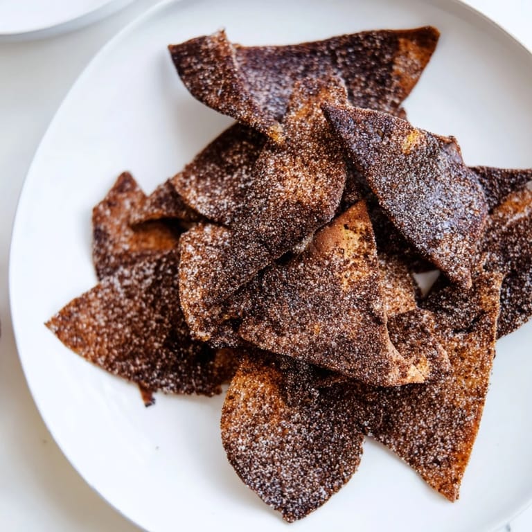 Homemade chocolate chips and fruity salsa create a fun, refreshing treat experience.