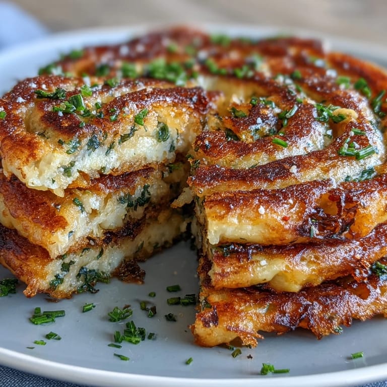 Delicious Spring Onion Pancakes, a perfect appetizer with scallions.